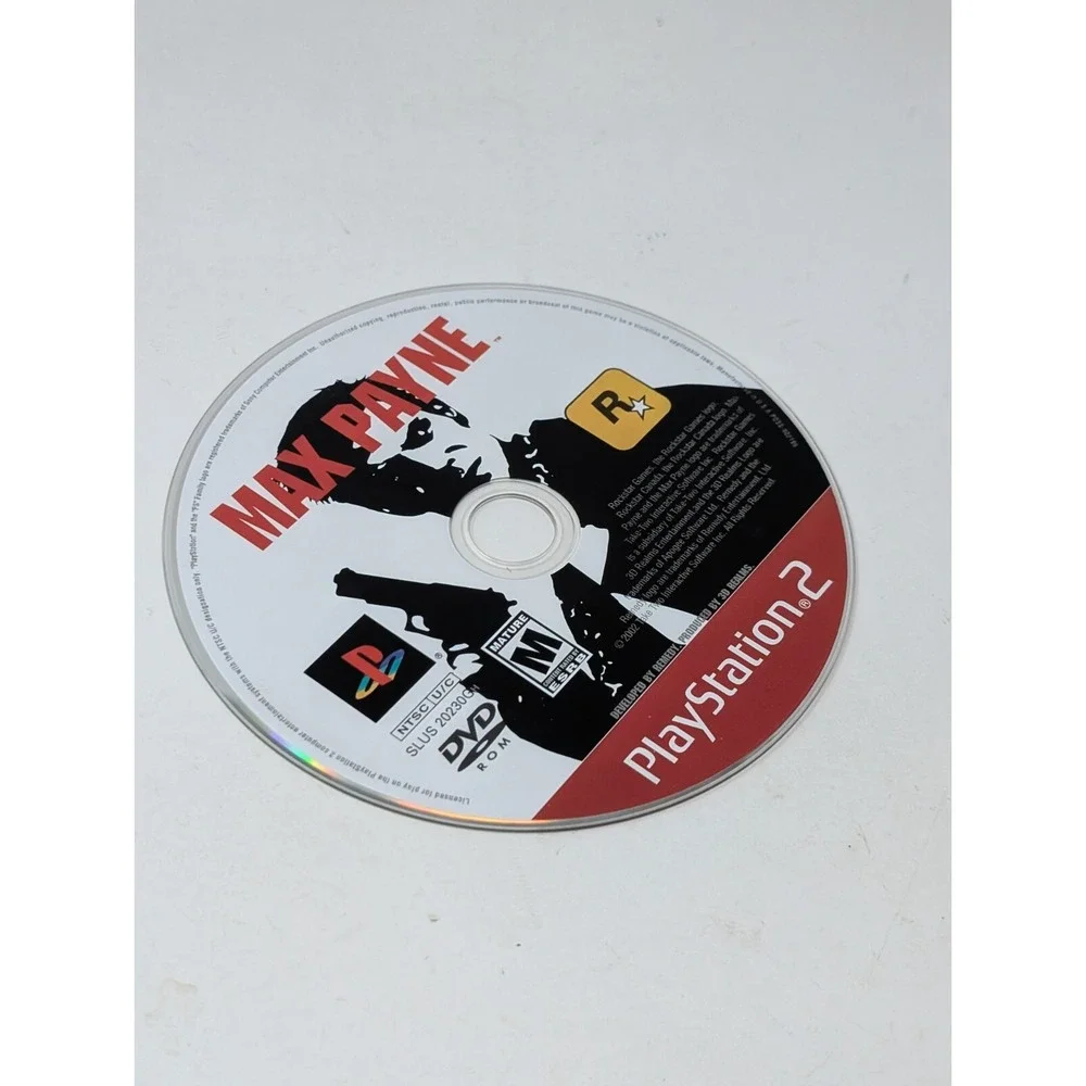 Max Payne PlayStation 2 PS2 DISC ONLY TESTED WORKING‎